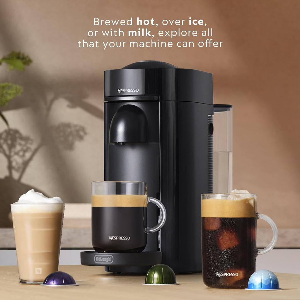 Nespresso Vertuo Plus Coffee and Espresso Maker by De'Longhi, Grey wourant
