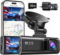 Dash Cam Front Rear 4K/2.5K Full HD Dash Camera Included 32GB Card Built-in Wi-Fi GPS wourant