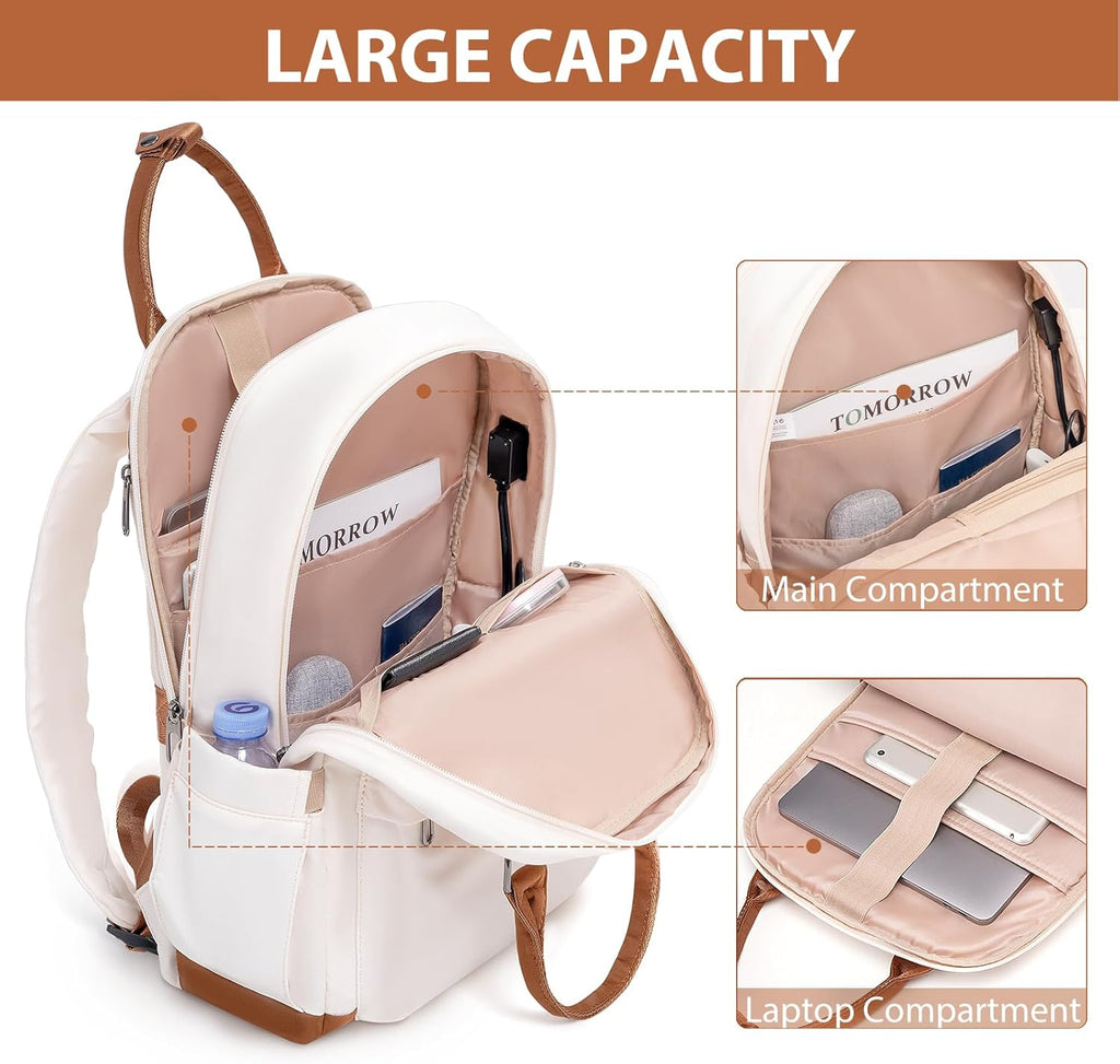 LONG VACATION 6 Piece Luggage Set Carry on Suitcase with ABS+PC hardshell, Spinner Wheels & YKK Zipper TSA Lock wourant