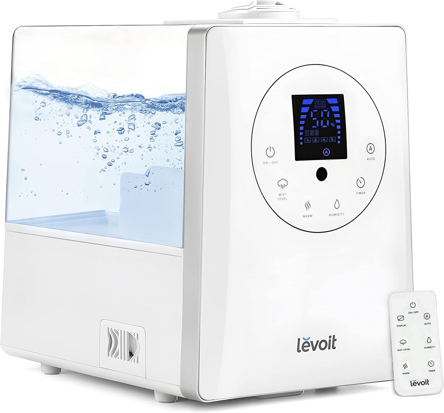 LEVOIT OasisMist 1000S (10L) Smart Humidifier for Home Large Room Bedroom Lasts 100 Hours wourant