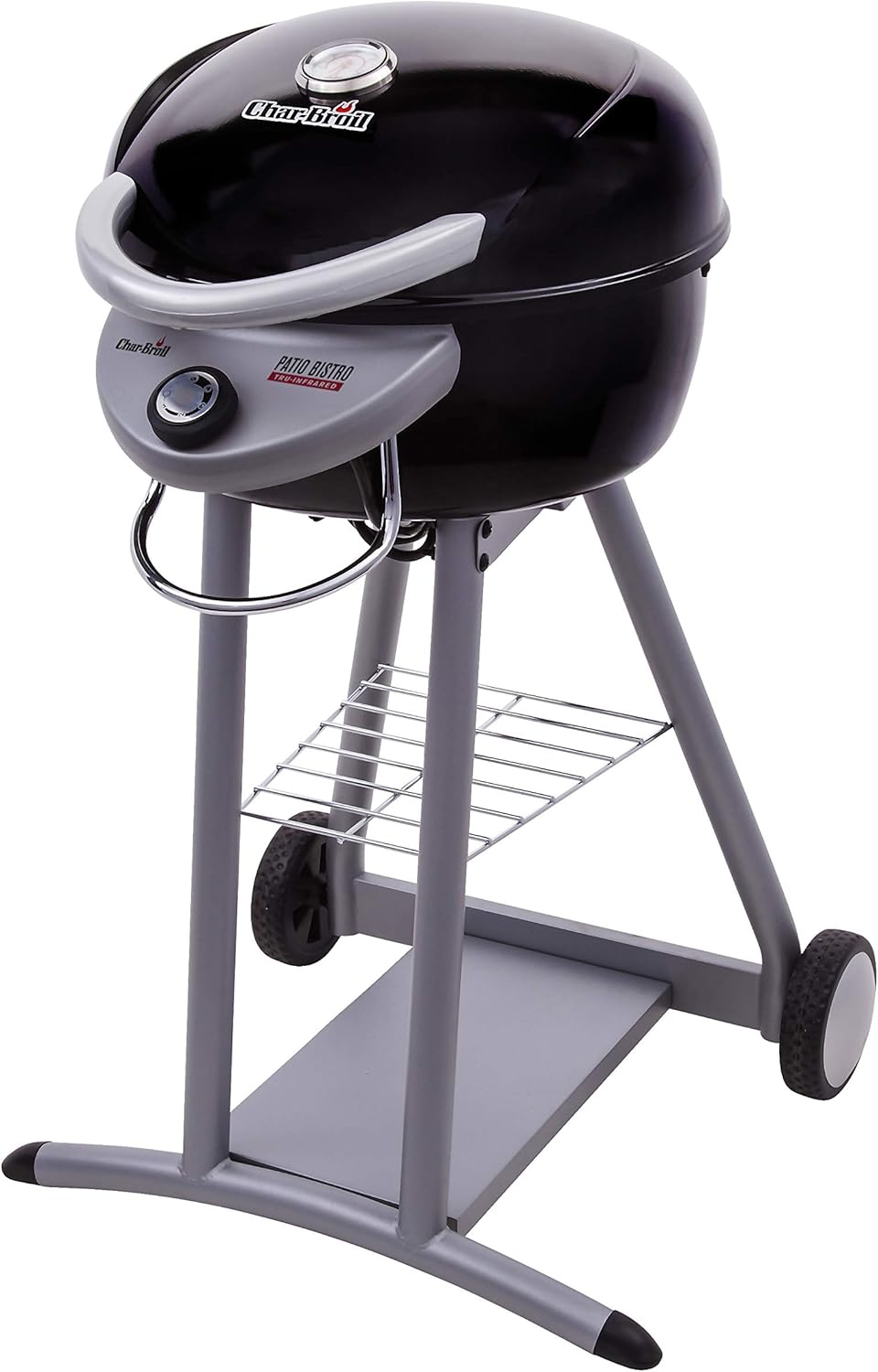 Charbroil 3-in-1 Dual Fuel Outdoor Bistro Pro Electric Grill & Griddle + Charcoal Mode BBQ wourant