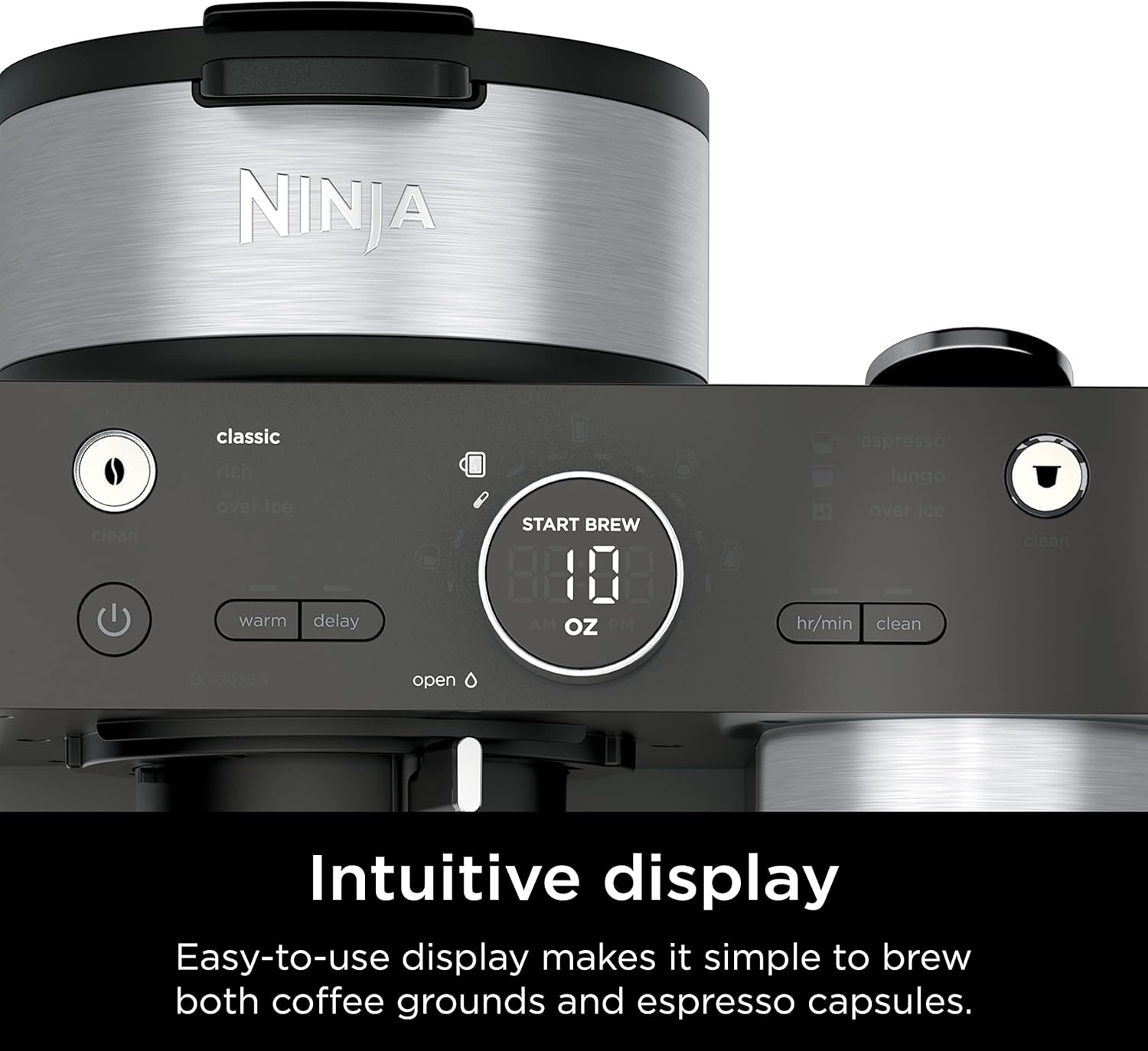 Ninja Espresso & Coffee Maker & Barista System 3 Espresso Brew Styles Single-Serve Coffee wourant