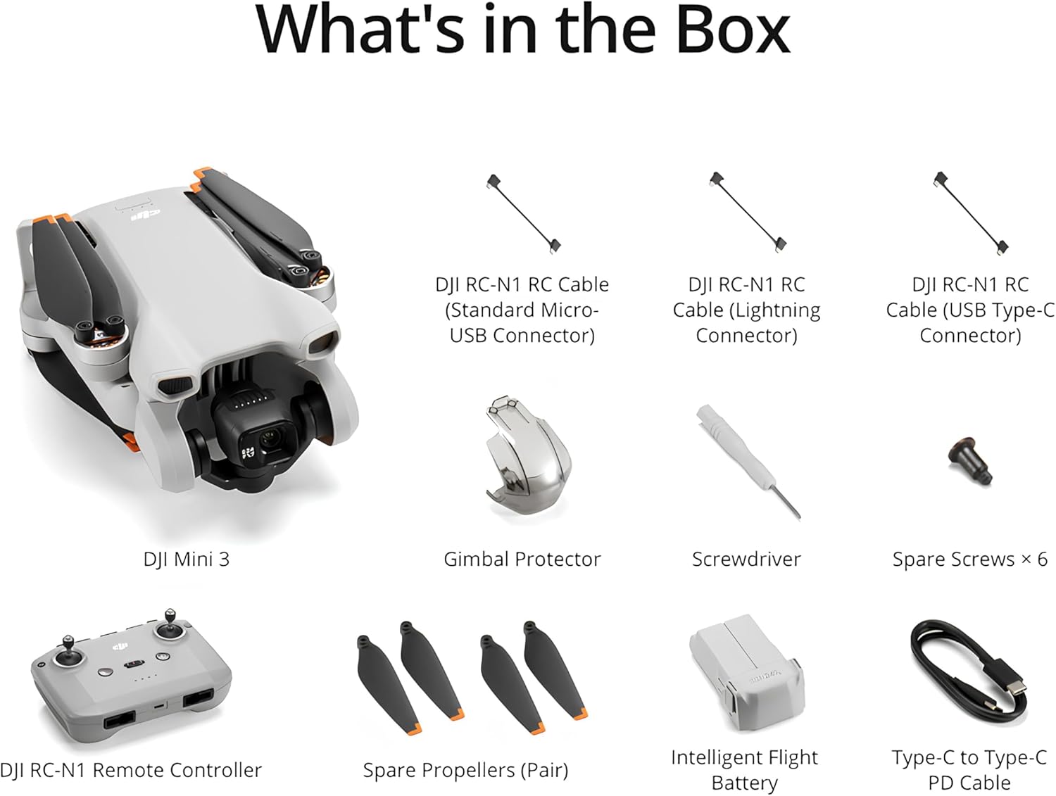 DJI Mini 3, Drones with Camera for Adults 4K, 38-min Flight Time, up to 32800ft (10km) Video Transmission, True Vertical Shooting, GPS Auto Return Integrated, Mini Drone with Camera for Beginners wourant