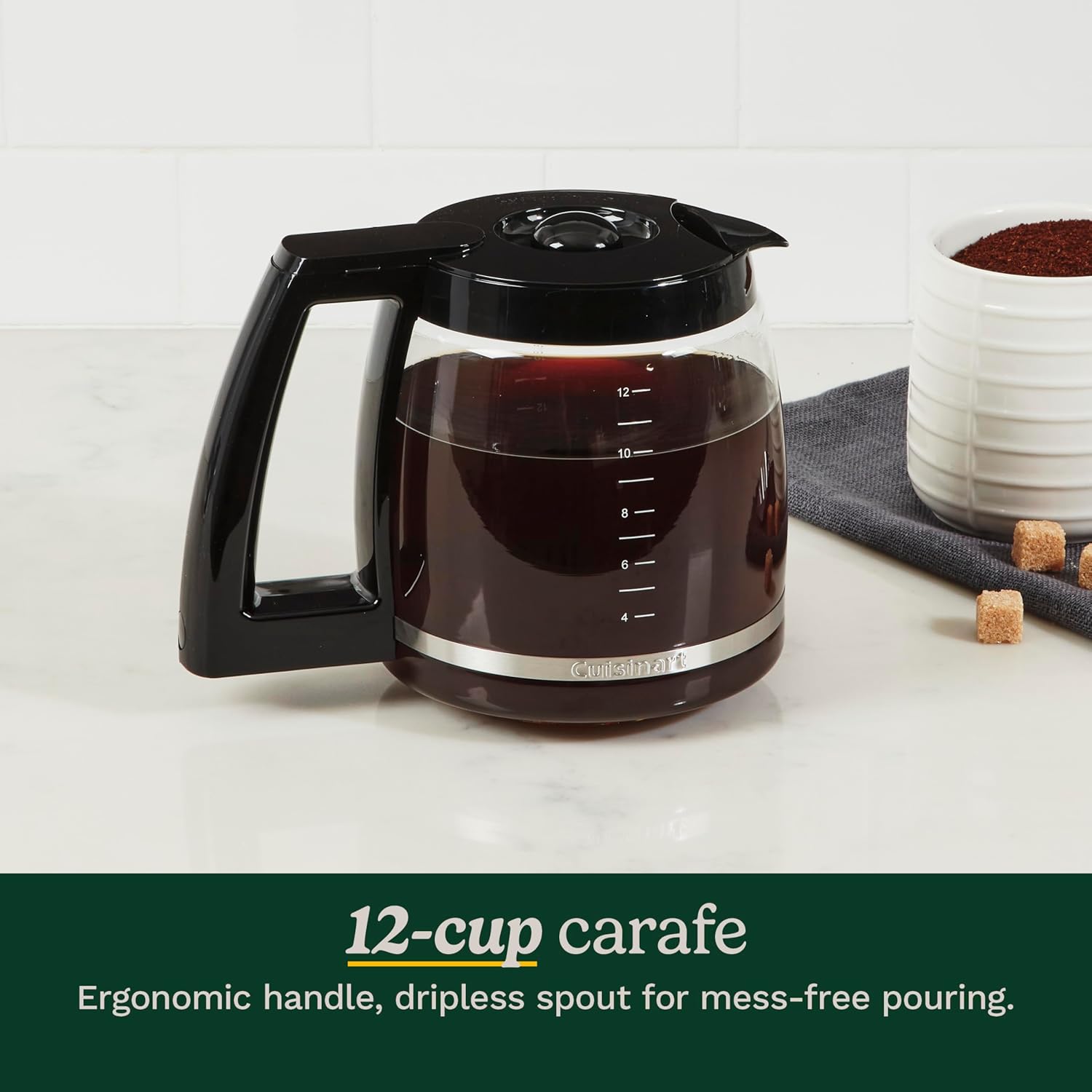 DCC-1200P1 12-Cup Programmable Coffeemaker Coffee Maker, Carafe wourant