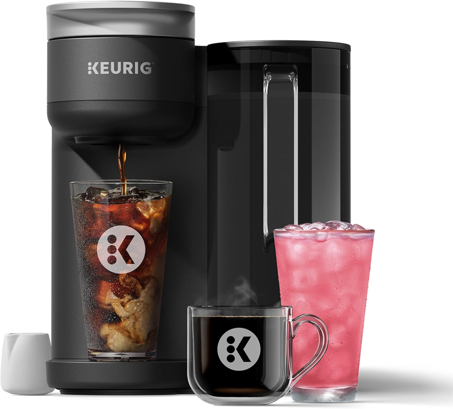 Keurig K-Brew+Chill Iced or Hot Single-Serve K-Cup Coffee Maker with MultiStream and QuickChill Technology, 70oz. Removable Reservoir wourant