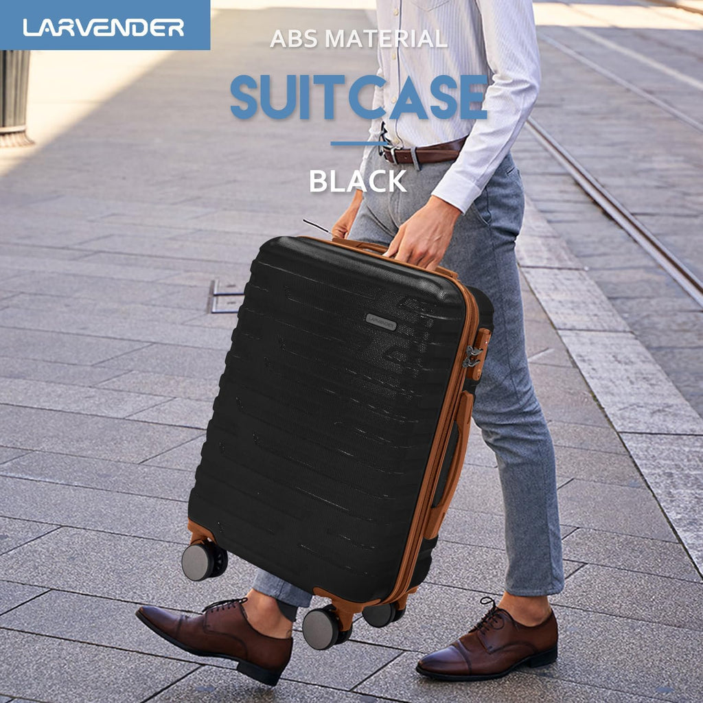 Luggage 6-piece hardshell expandable suitcase lightweight travel carry-on luggage set wourant