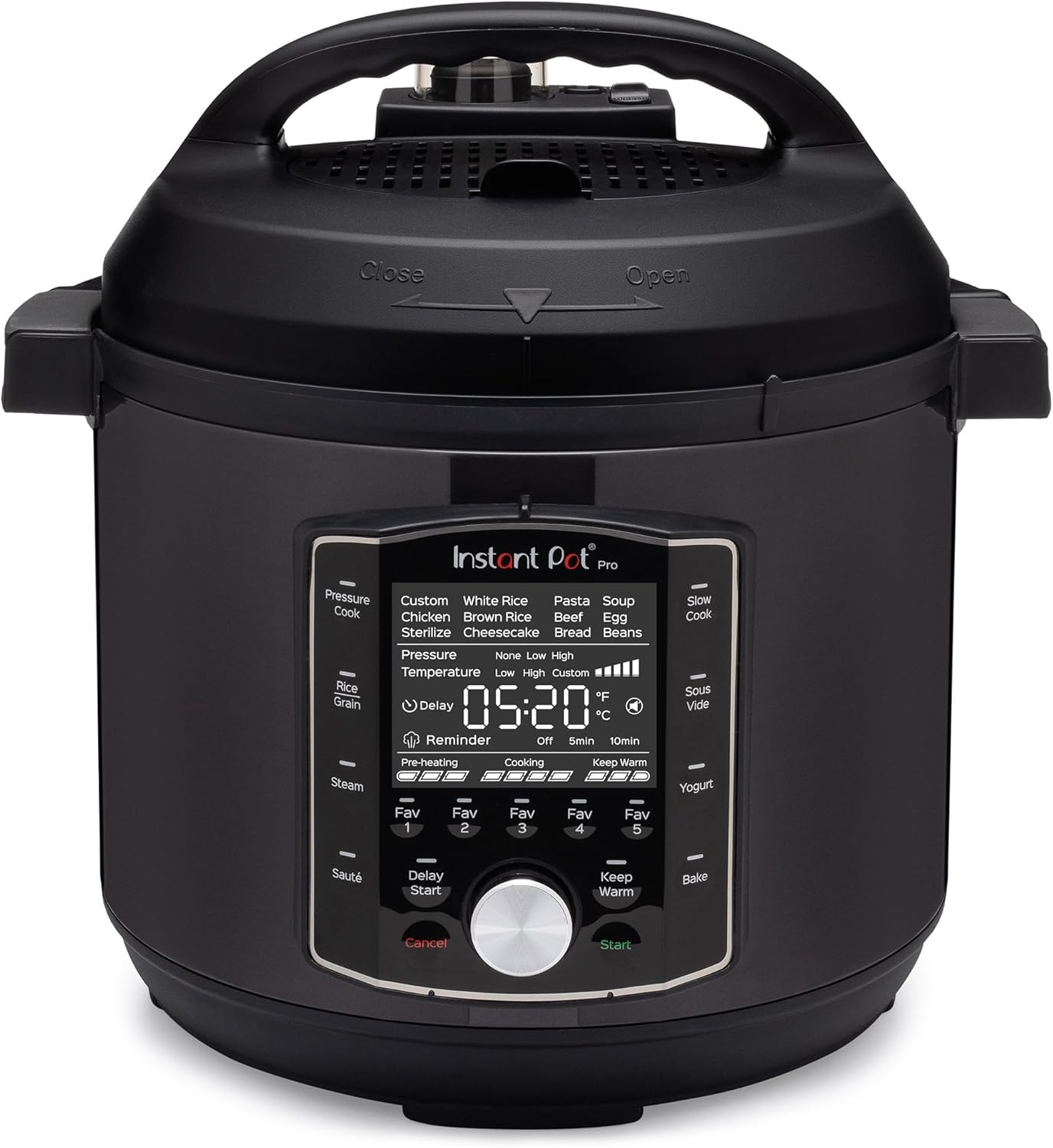 Instant Pot Pro 10-in-1 Pressure Cooker, Slow Cooker, Rice/Grain Cooker, Steamer wourant