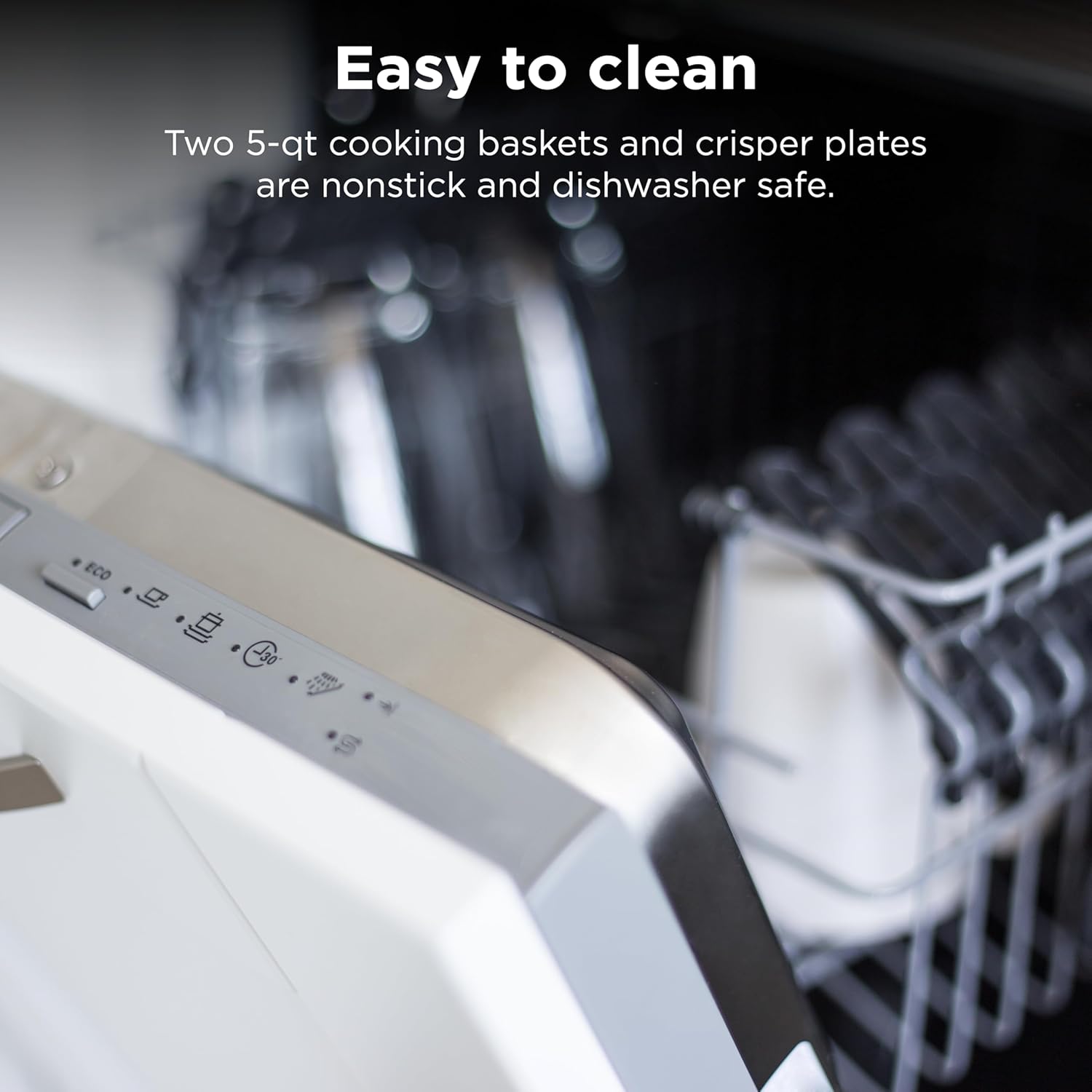 Ninja Foodi 10QT 6-in-1 DualZone Smart XL Air Fryer, 2 Independent 5QT Baskets, Smart Cook Thermometer, Match Cook, Smart Finish, Air Fry, Roast, Bake, Dehydrate, Reheat, Grey, DZ550 wourant