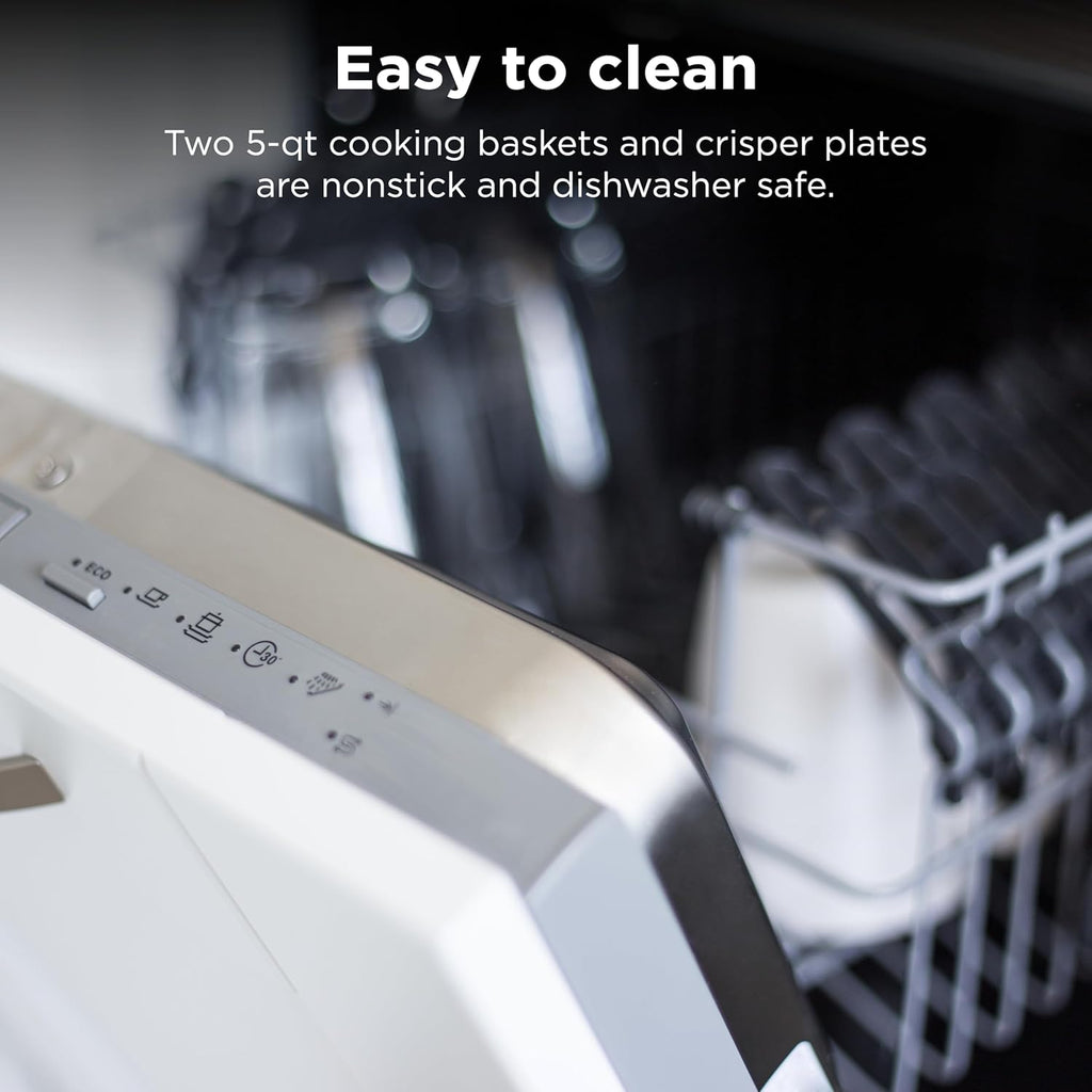 Ninja Foodi 6-in-1 FlexBasket Air Fryer with 7-Quart MegaZone and Basket Divider wourant