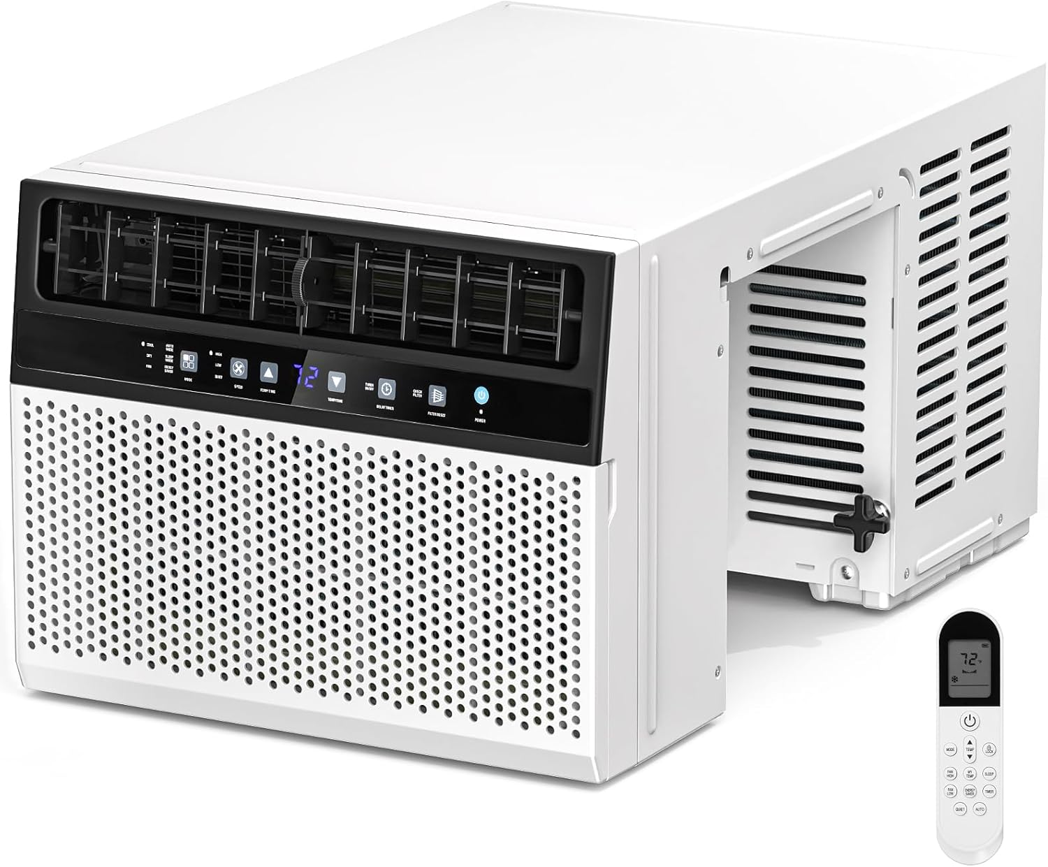 Antarctic Star 12,000 BTU U-Shaped Window Air Conditioner Unit Cools up to 550 Sq.Ft. with 6 Modes 24H Timer, Ultra Quiet Window AC Units wourant