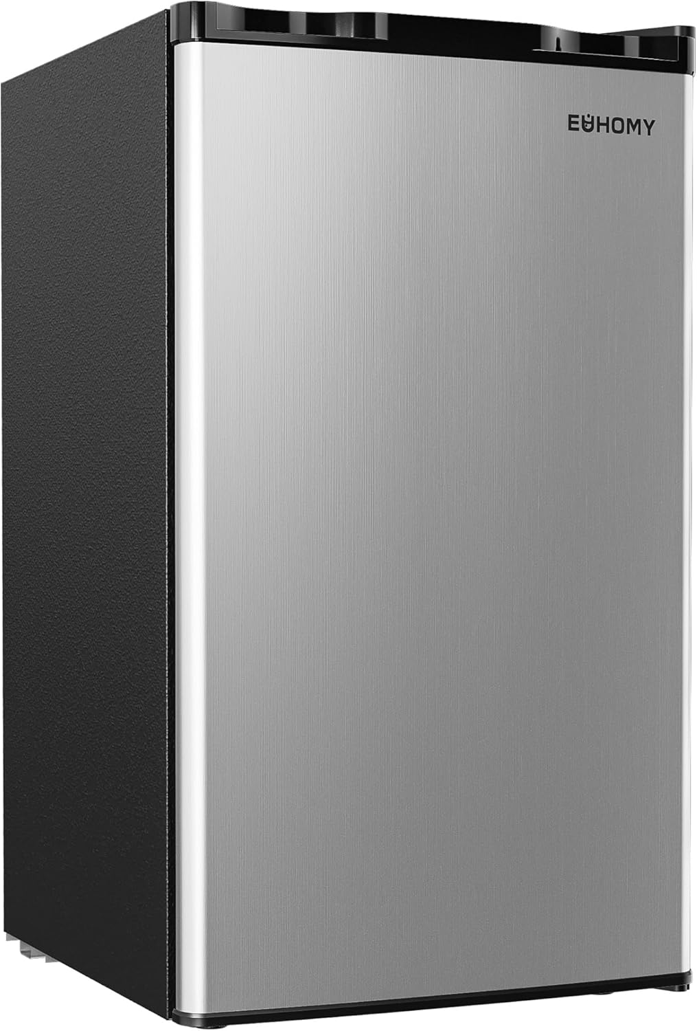 EUHOMY 3.2 Cu.Ft Mini Fridge with Freezer Single Door Compact Refrigerator Adjustable Thermostat wourant
