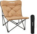 KingCamp Butterfly Chair, Oversized Thick Padded Comfy Camping Chairs Portable Folding Chair 400lbs Heavy Duty Seat with High Backrest & Carry Bag for Outdoor Indoor Patio Lawn Home Living Bed Room wourant