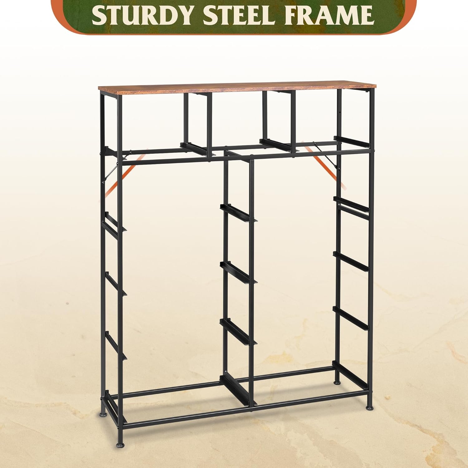 Storage Organizer Unit with 11 Fabric Bins, Storage Drawers Organizer with Steel Frame, Tall Storage Tower Organizaton wourant