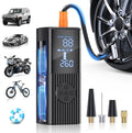 Tire Inflator Portable Air Compressor, 180PSI Portable Air Compressor with with LED Light, 25000mAh & 3X Faster Inflation Air Pump for Car, Bike, Motorcycle, Ball and more wourant