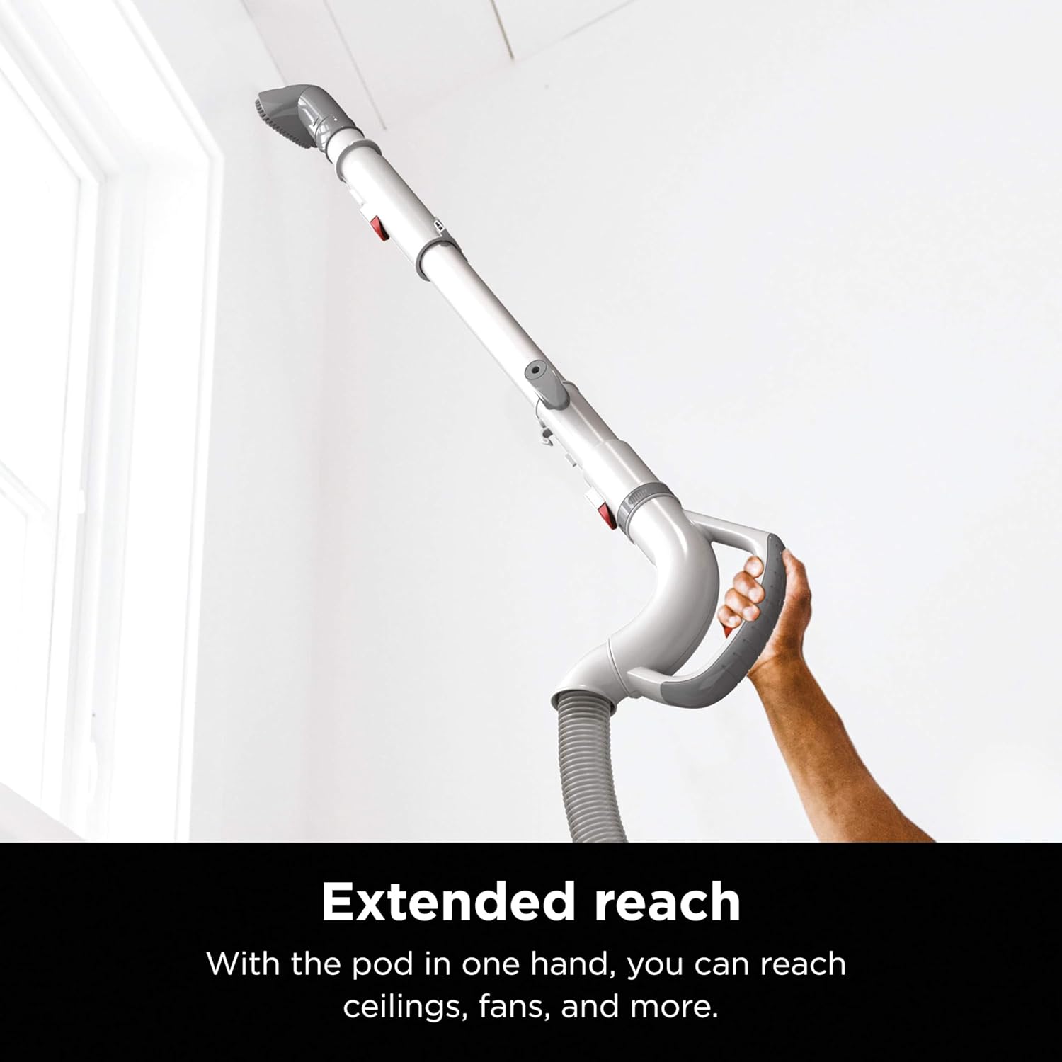 Upright Vacuum Navigator Lift-Away Deluxe with Large Dust Cup Capacity HEPA Filter Swivel Steering Upholstery Tool & Crevice Tool wourant