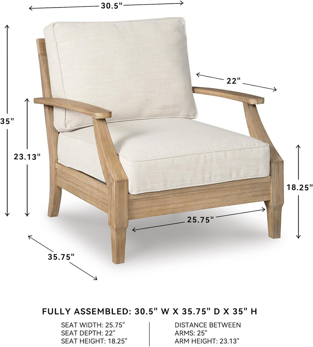 Coastal view outdoor terrace eucalyptus sofa wourant
