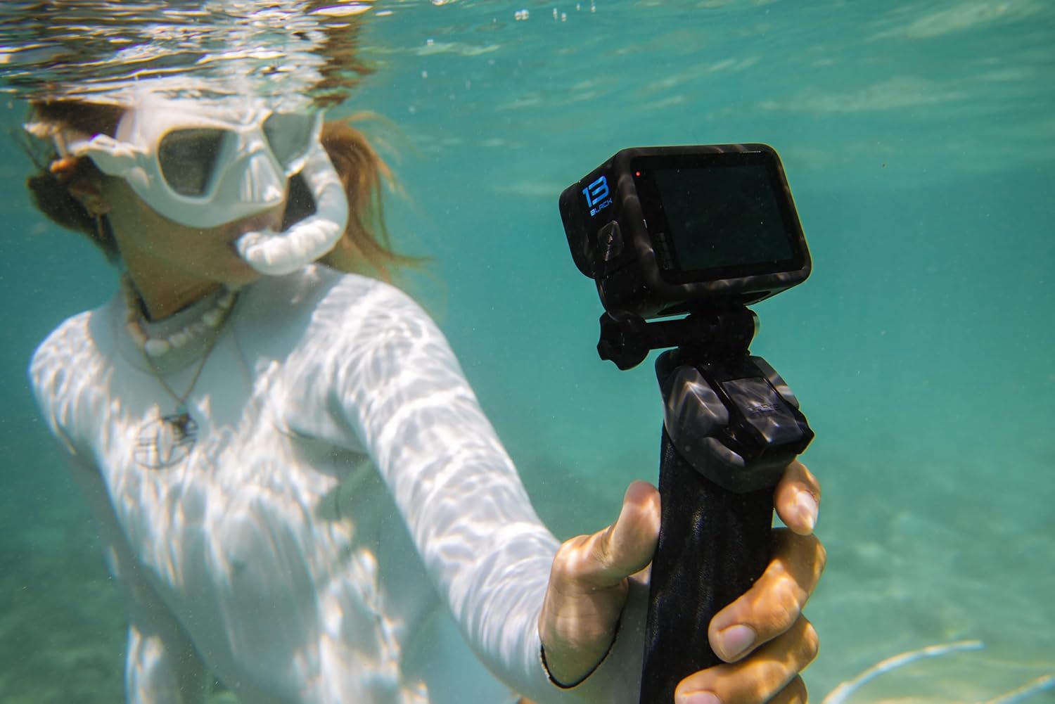 Black - Waterproof Action Camera with 5.3K60 Video, 27MP Photo + Compatability with HB-Series Lenses wourant