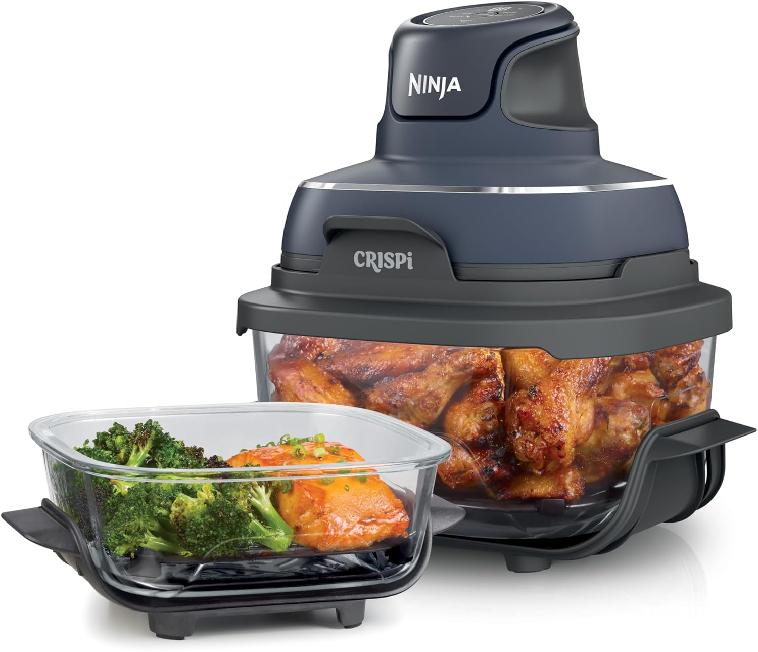 Ninja Crispi 4-in-1 Portable Glass Air Fryer Cooking System wourant