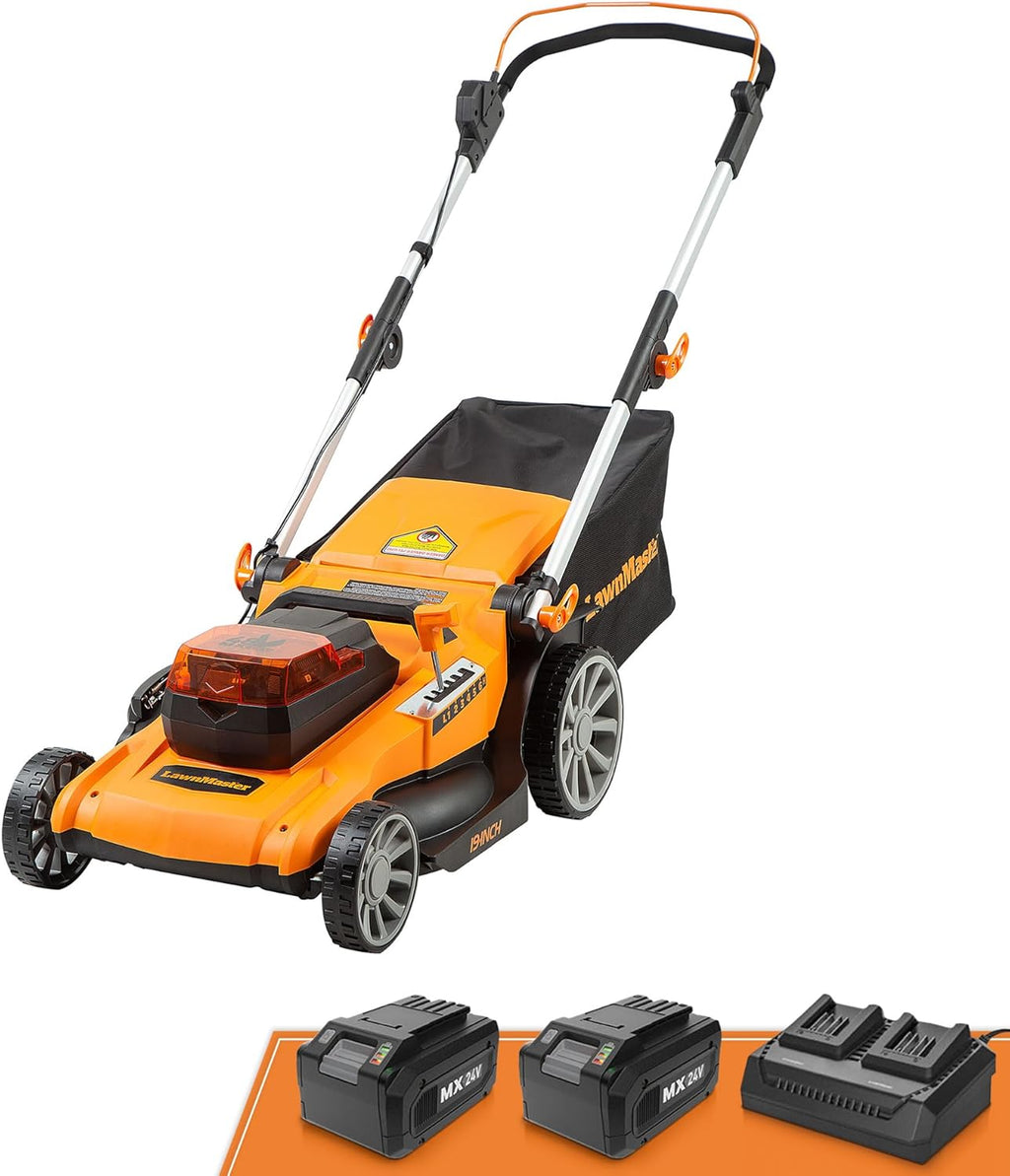 LawnMaster MEB1216K Electric Lawn Mower 16-Inch 12AMP wourant