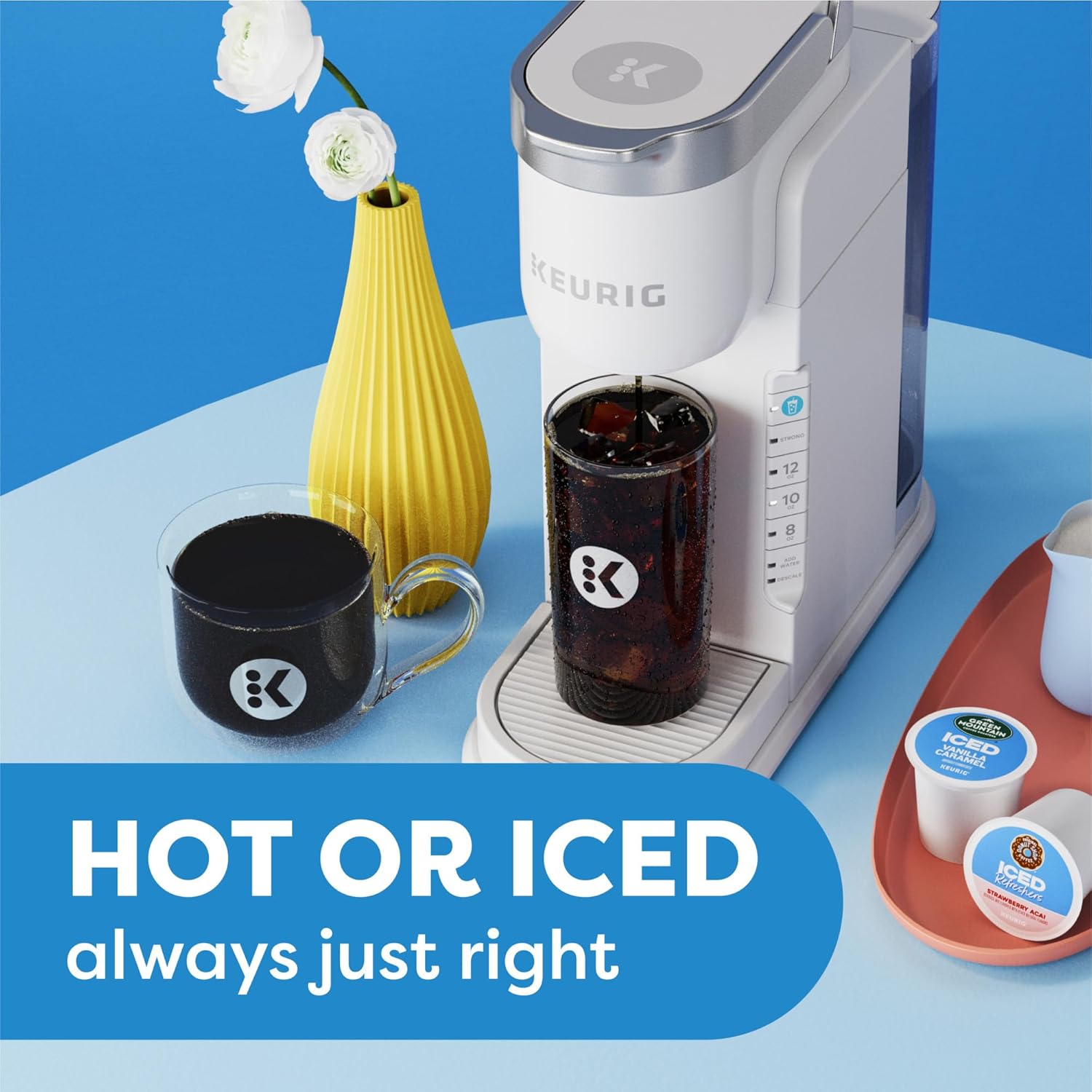 Keurig K-Iced Coffee Maker Single Serve K-Cup Pod wourant
