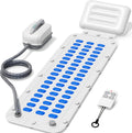 Portable Spa Bubble Bath Massager,Full Body Waterproof Spa Mat with Non-Slip Suction Cups wourant