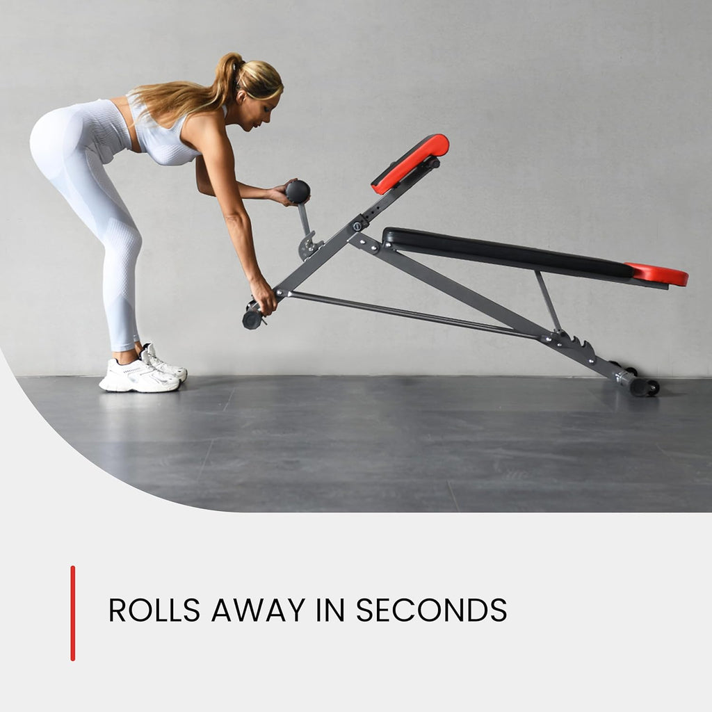 FF Finer Form Multi-Functional Weight Bench for Full All-in-One Body Workout Adjustable Workout Bench Press wourant