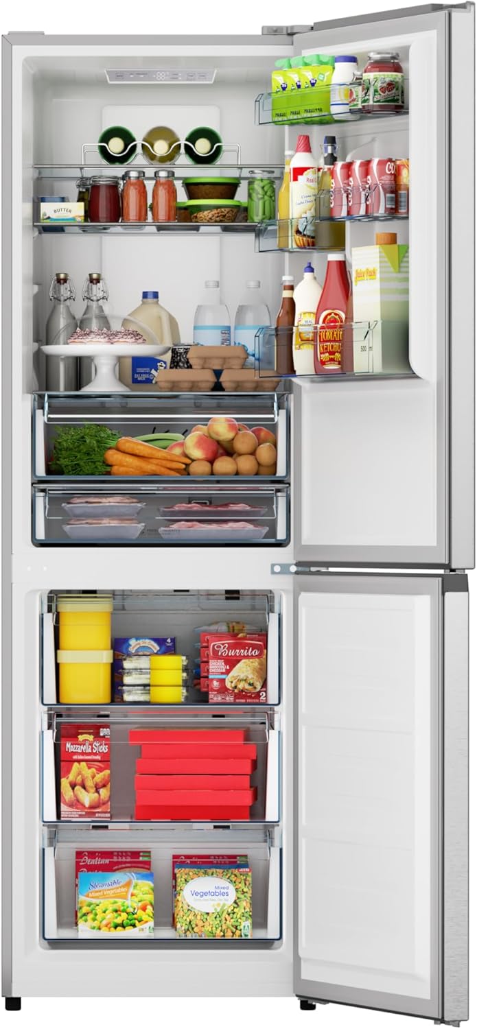 Sharp Bottom-Freezer Counter-Depth Refrigerator, 24 Inch, 11.5 Cubic Foot wourant