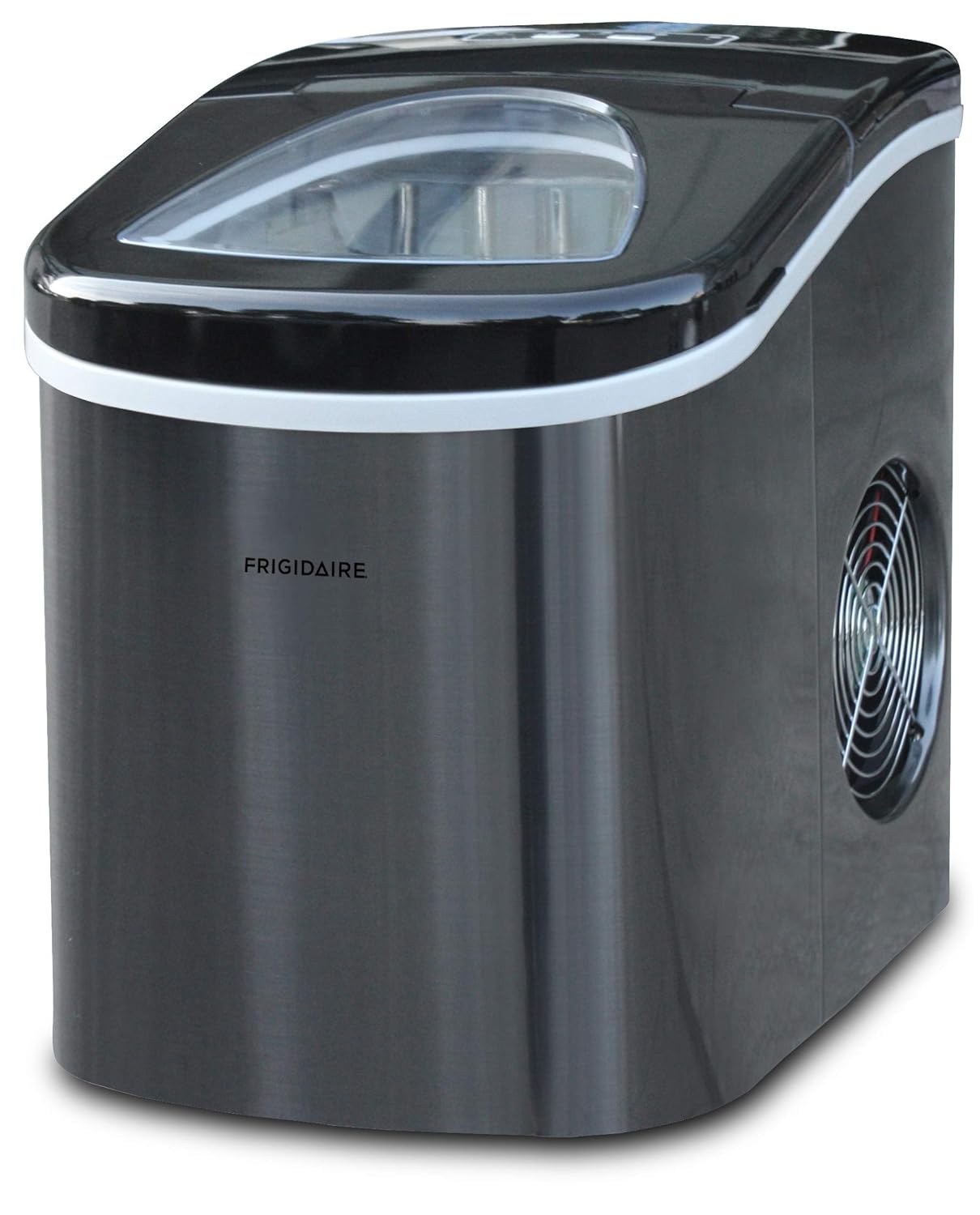 Frigidaire 26 Lbs per Day Portable Compact Maker, Ice Making Machine, Stainless, Medium woonhhop
