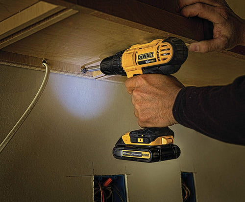 20V MAX Cordless Drill Impact Driver and LED Work Light Portable, Power Tool Combo Kit 3 Tool, 2 Batteries and Charger Included (DCK340C2) wourant