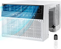 U-Shaped Window Air Conditioner, 12000BTU Window AC Unit, Cools up to 550 sq. ft., 6 Modes, Saddle Shape Window AC Unit, Full Window View, Energy Efficient wourant