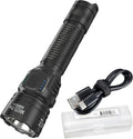 MH25 Pro 770 Yard Long Throw Flashlight, 3300 Lumen USB-C Rechargeable Compact Duty Work Light with Lumentac Organizer wourant