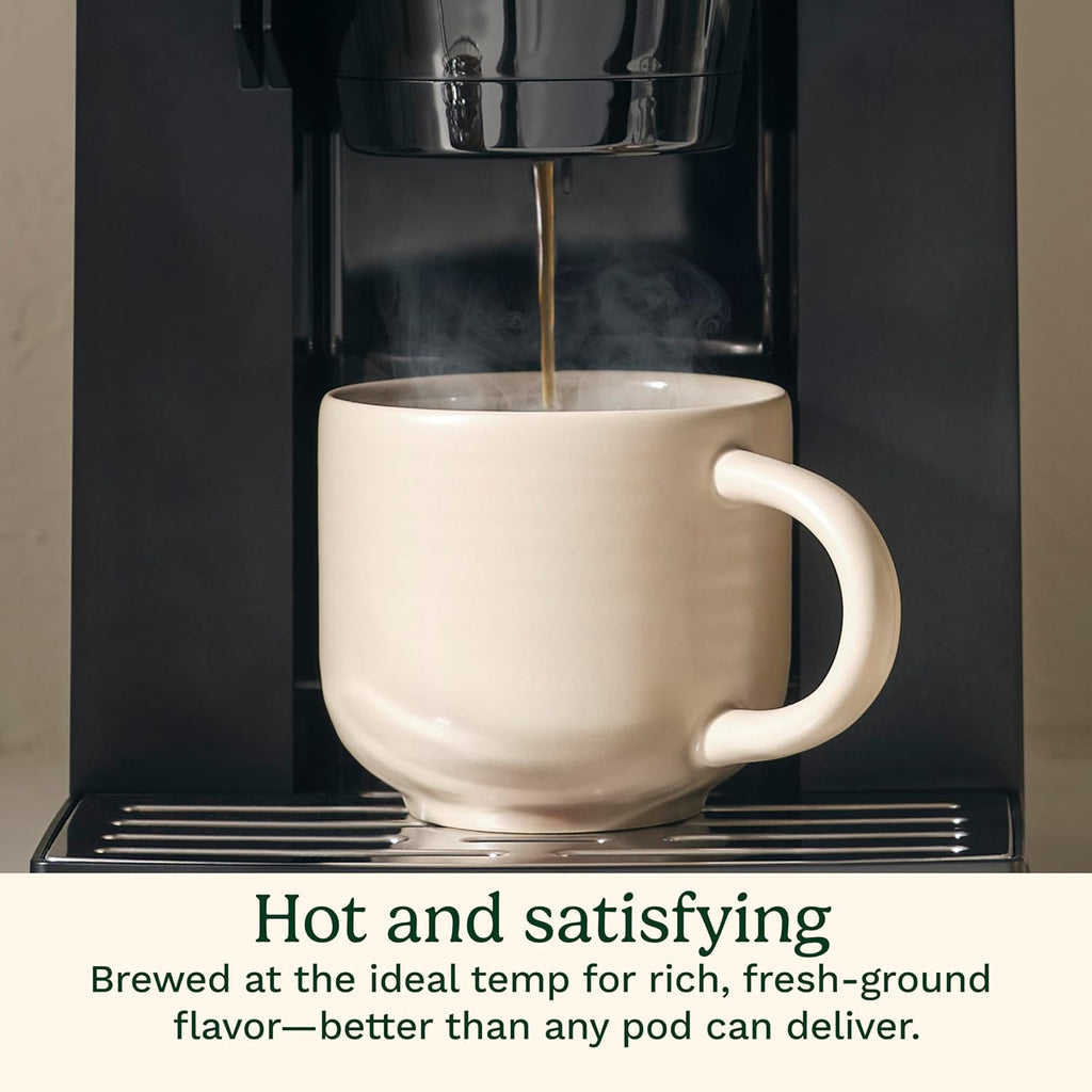 Cuisinart Coffee Maker, Custom Grind and Brew Single Cup Coffee Maker, 6 Cup Sizes, Built-in Stainless Steel Burr Mill, Adjustable Strength, Grind Control and Over Ice Feature, Easy Cleaning, DGB-30 woonhhop