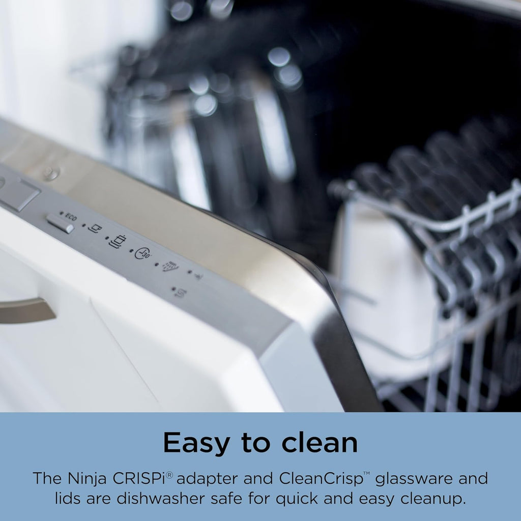 Ninja Crispi 4-in-1 Portable Glass Air Fryer Cooking System wourant
