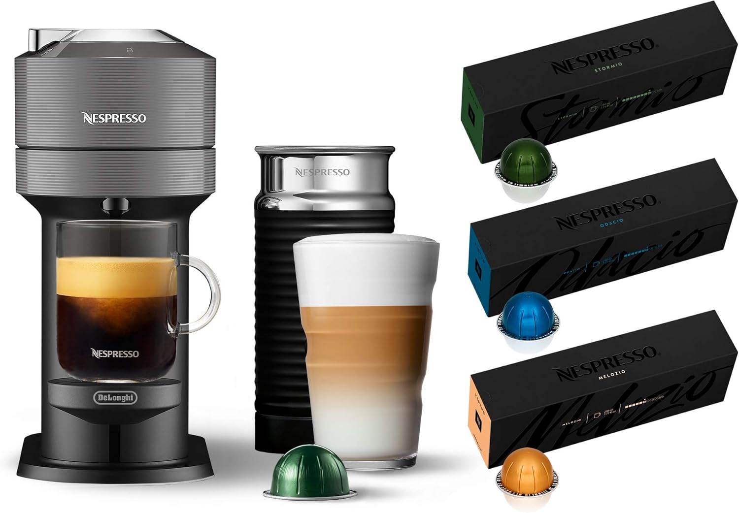 Nespresso Vertuo Next by De’Longhi White Coffee & Espresso Machine wourant