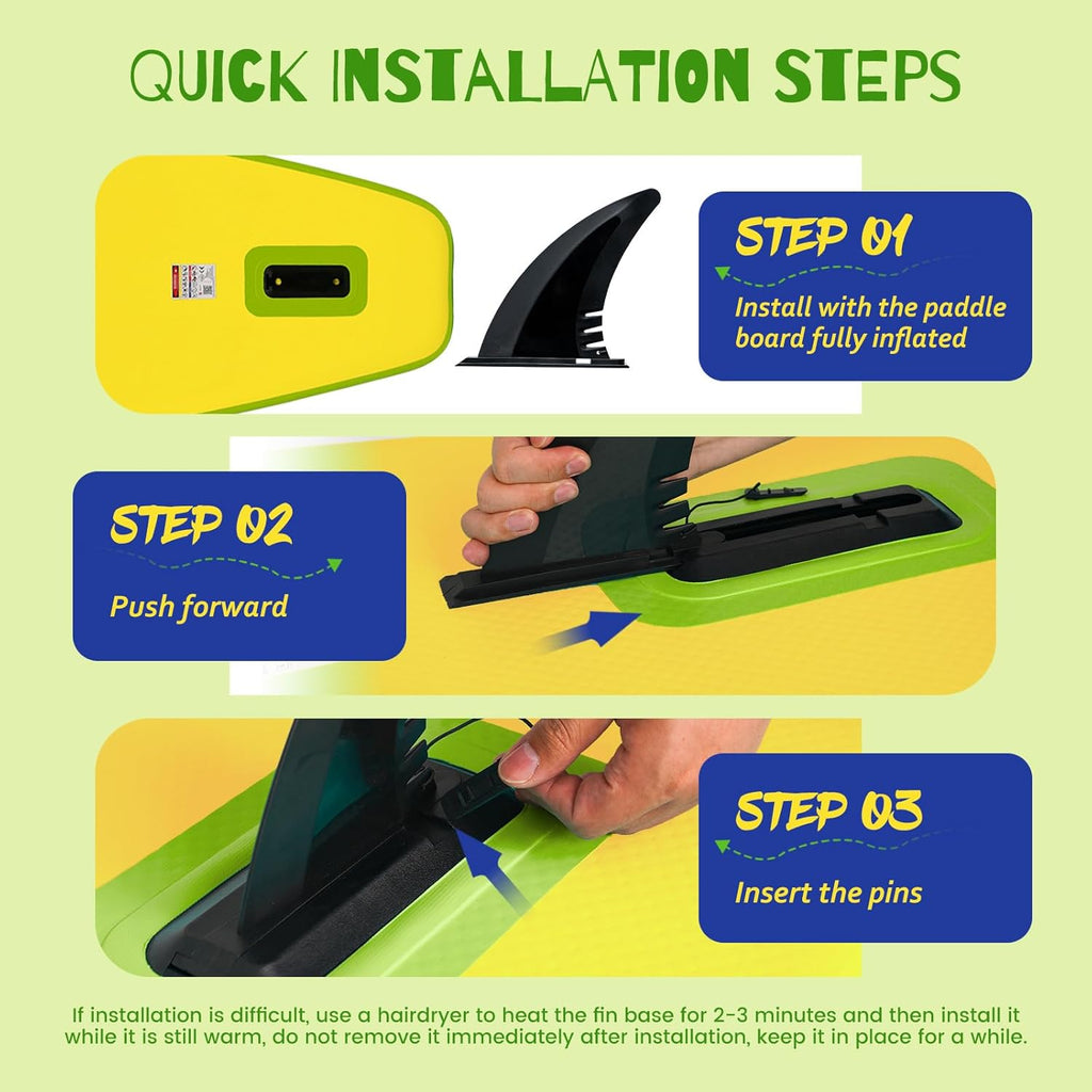 FunWater Inflatable Stand Up Paddle Board with Premium SUP Paddle Accessories, Non-Slip EVA Deck, 11'/10'6' Paddle wourant