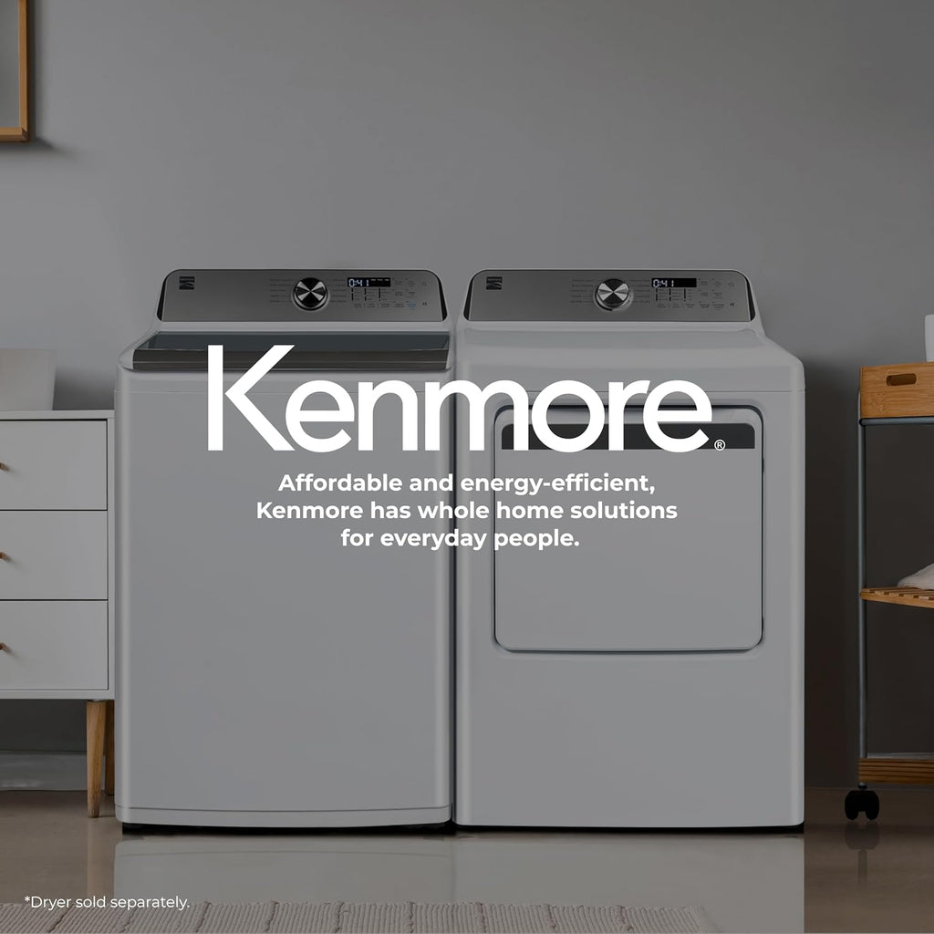 Kenmore 4.5 cu. ft. Top Load Washer with Triple Action Impeller for Tough Dirt Stains wourant