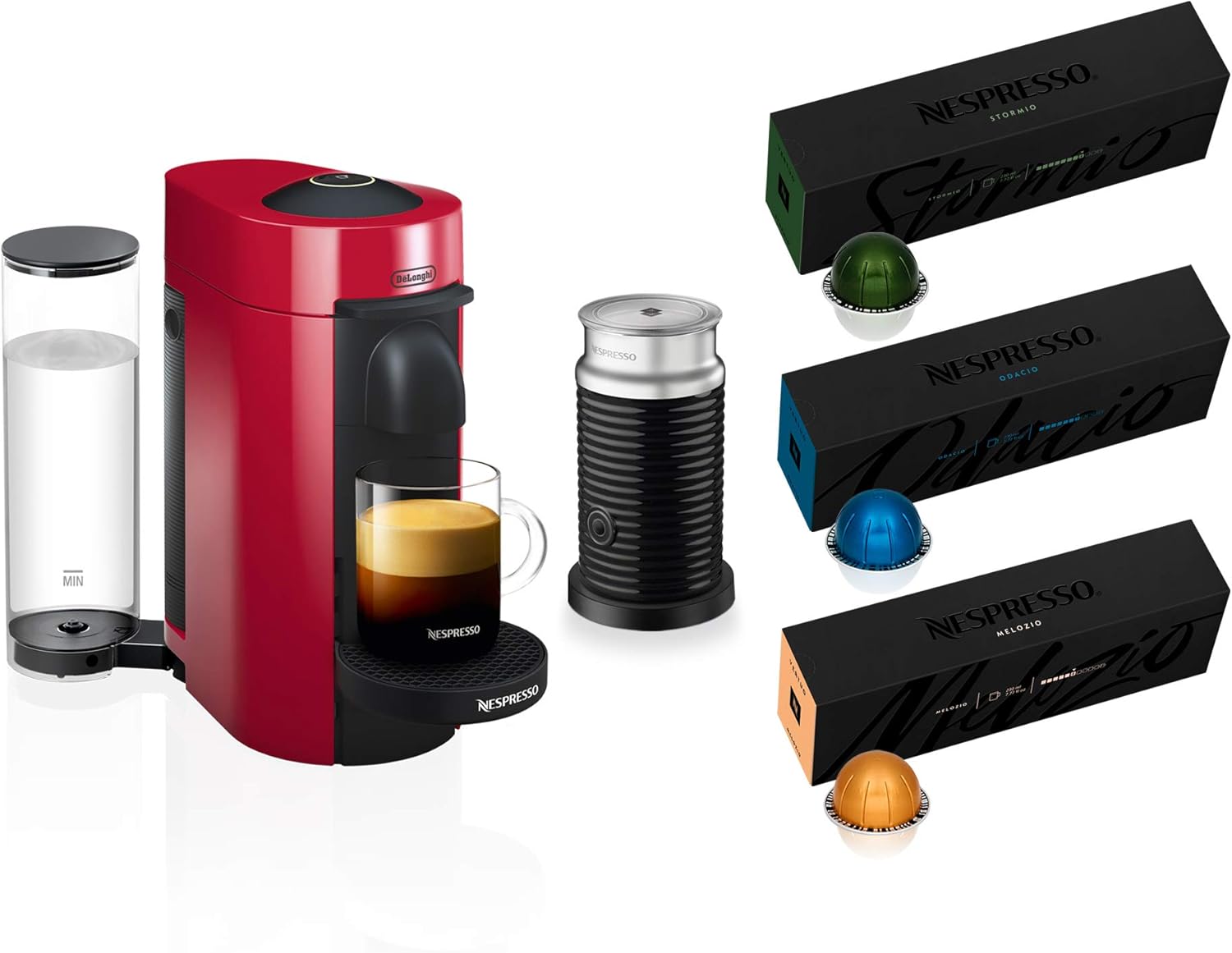 Nespresso Vertuo Plus Coffee and Espresso Maker by De'Longhi, Grey wourant