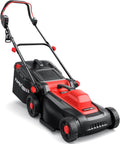 14-Inch Corded Electric Lawn Mower, 12.5 Amp 3400RPM 2IN1 Mulching & 10-Gallon wourant
