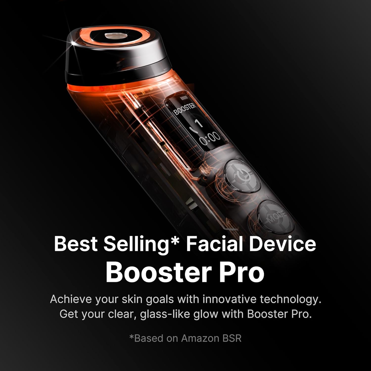 medicube Booster Pro | 6-in-1 Real Glass Glow Beauty Massager | for Clear, Radiant wourant