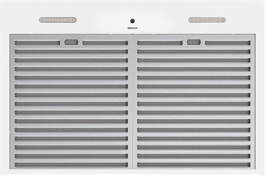 Broan-NuTone Three-Speed Glacier Undercabinet Range Hood with LED Light, ADA Compliant wourant
