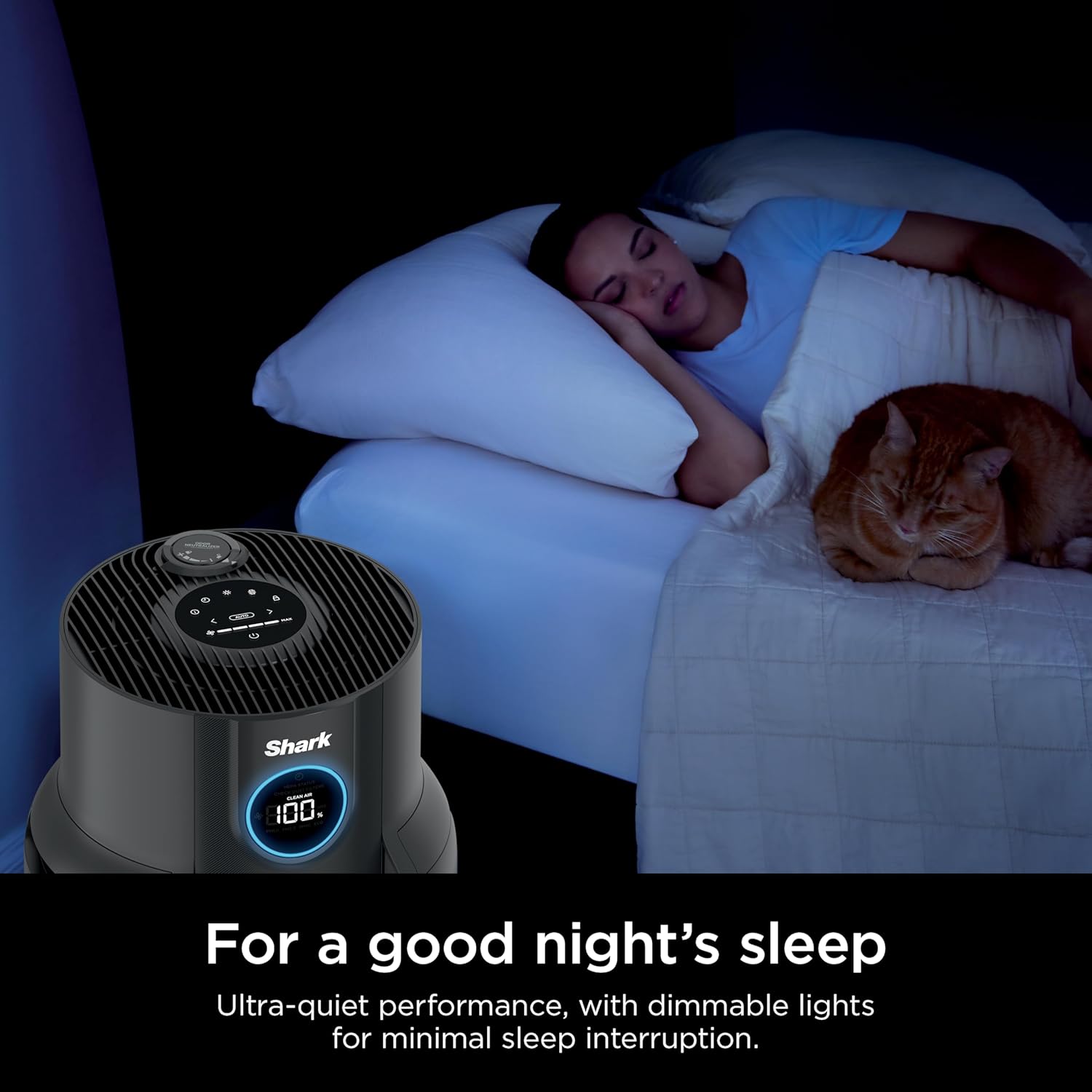 Air Purifier Compact Pro with Long-lasting HEPA Exceeding Filtration, For Pet Dander, Dust, Smoke, Allergens, Up to 250 sq. ft. wourant