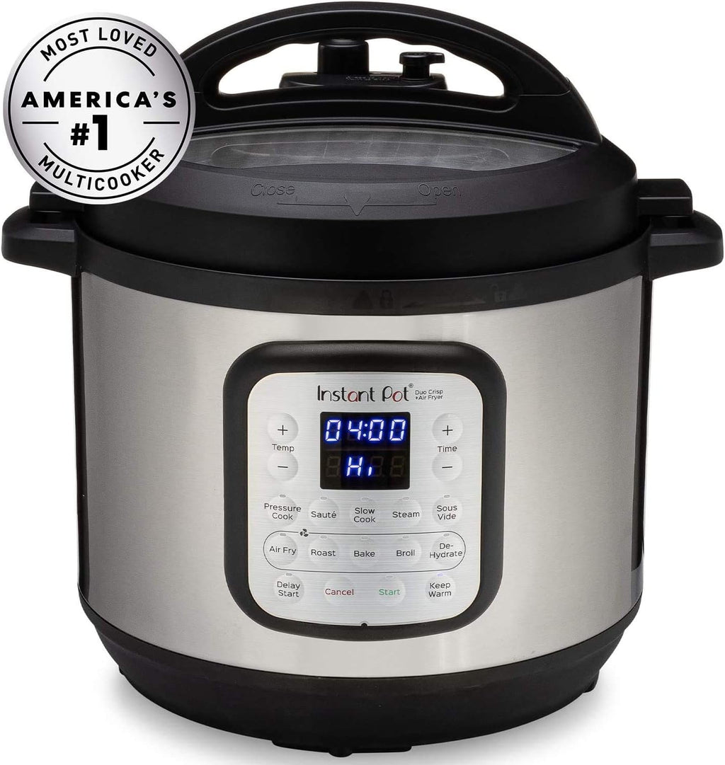 Instant Pot Duo Crisp 11-in-1 Air Fryer and Electric Pressure Cooker Combo with Multicooker Lids that Air Fries wourant