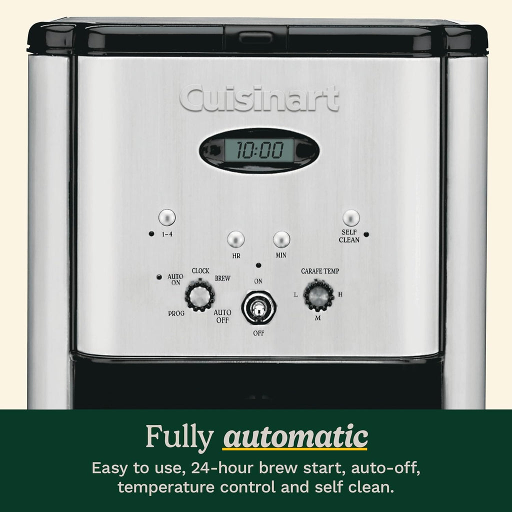 DCC-1200P1 12-Cup Programmable Coffeemaker Coffee Maker, Carafe wourant