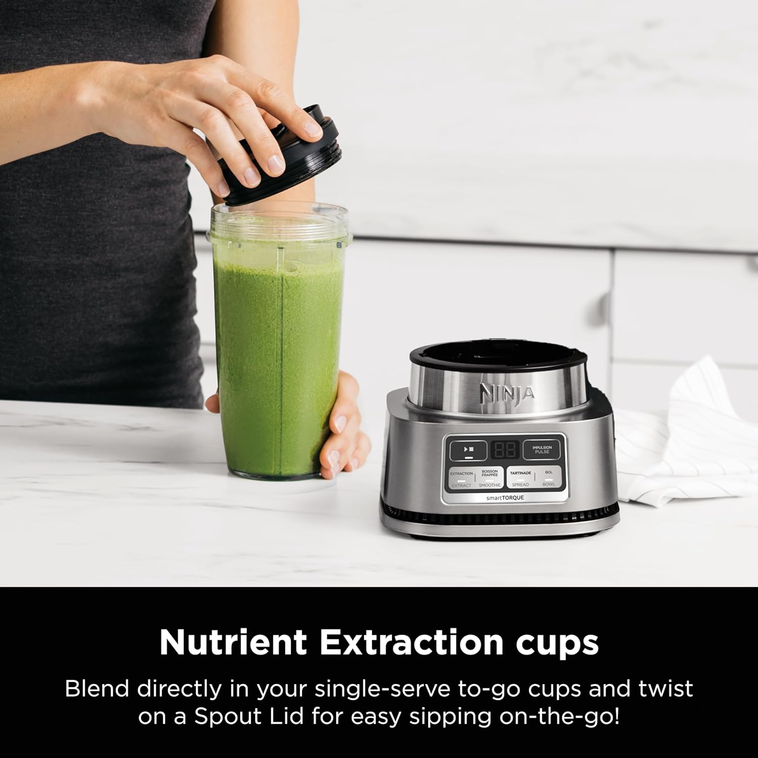 Ninja Blenders for Kitchen | Smoothie Blender, Mixer, Grinder - Premium Blending Performance wourant