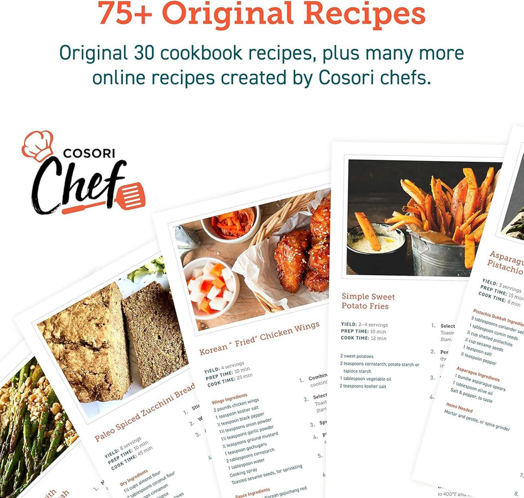 COSORI Smart 12-in-1 Air Fryer Toaster Oven Combo Airfryer Convection Oven Countertop wourant