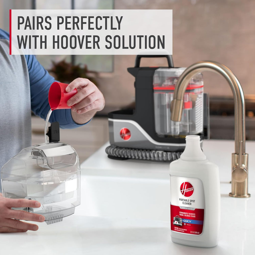 Hoover CleanSlate Plus Portable Carpet & Upholstery Spot Cleaner with Powerful Suction and Multiple Tools wourant