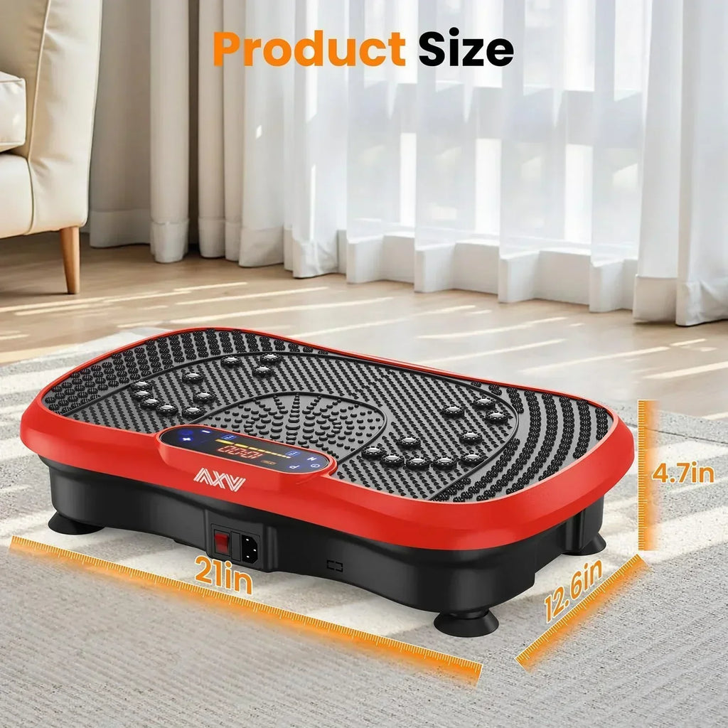 AXV Vibration Plate Fitness Platform Trainer Suitable for men and women to lose weight wourant