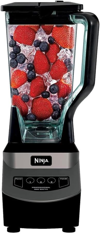 Ninja BL610 Professional 72 Oz Countertop Blender 1000-Watt Base Total Crushing Technology wourant