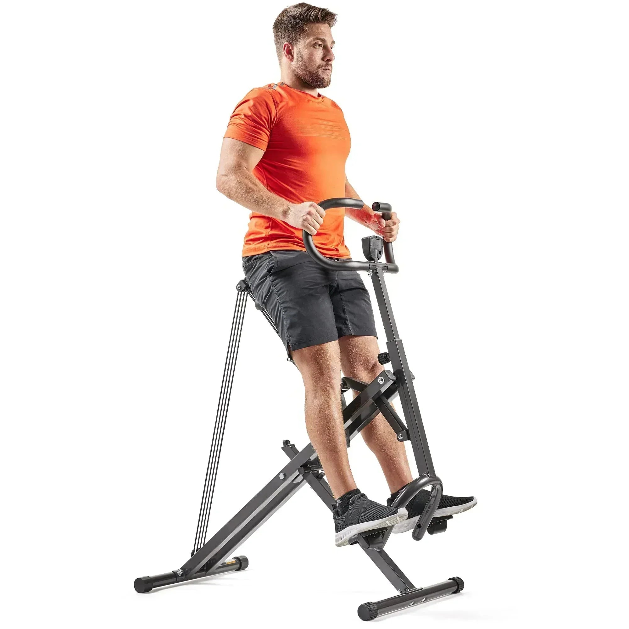 Heavy Duty Assisted Squat Machine with 300 LB Max Weight Capacity Adjustable Resistance wourant
