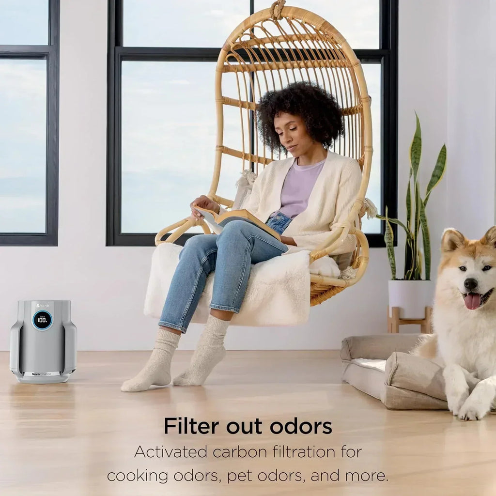 Air Purifier Compact Pro with Long-lasting HEPA Exceeding Filtration For Pet Dander Dust Smoke wourant